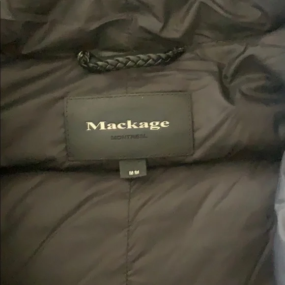 Black Mackage Down Lightweight Packable Jacket M - Picture 3 of 9